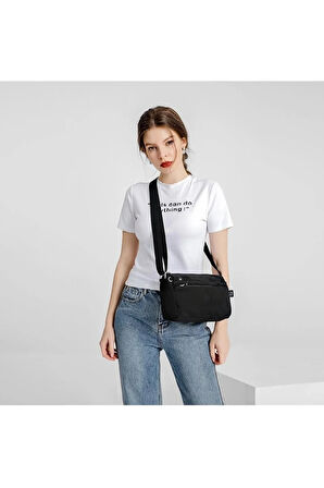 Küçük Boy Postacı Kadın Postacı Çantası Klinkıl Kumaş Suya Dayanıklı Yüzey