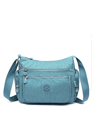 Kadın Postacı Çantası Krinkıl Kumaş Suya Dayanıklı Yüzey