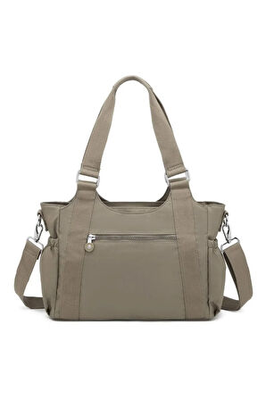 Kadın El-Kol Çantası Krinkıl Kumaş Suya Dayanıklı Yüzey Kullanışlı İç Hacim