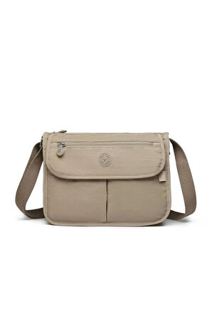 Spor Postacı Kadın Çantası Krinkıl Kumaş Orta Boy Su Geçirmez