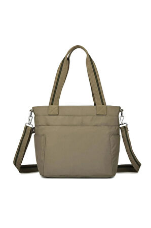 Elden Tutmalı Krinkıl Kumaş Kadın Kol Çantası