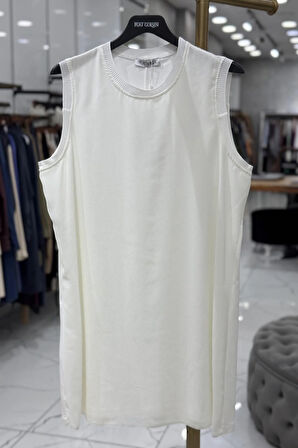 FUAT GÜRŞEN Tunik 25Y-3311 Ekru