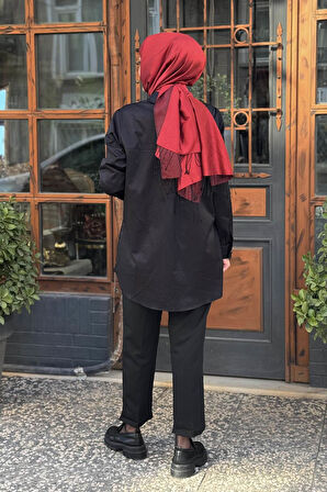 FUAT GÜRŞEN Tunik 25Y-3363-1 Siyah