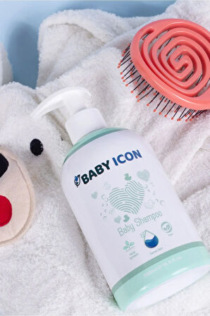 Bebek Şampuanı 500ml ve Bebek Losyonu 250ml Baby İcon