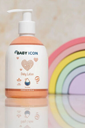 Bebek Şampuanı 500ml ve Bebek Losyonu 250ml Baby İcon