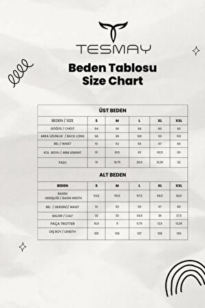 Tesmat 22109 Siyah Spor Lycra Tam Boy Tasarım Tesettür Mayo