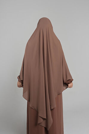 Taba Pratik Hazır Geçmeli Tesettür Eşarp Krep Bağcıklı Sufle Hijab 2313_33