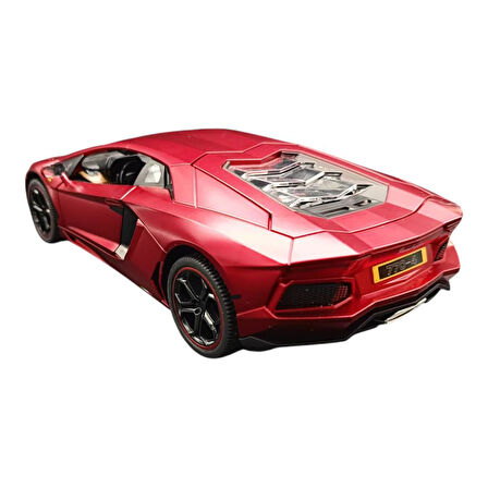 Farbu Metal Model Araba Lamborghini 5515,1:18 Ölçekli Kapılar Bagaj Kaput Açılır Sesli Işıklı Lamborghini