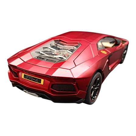 Farbu Metal Model Araba Lamborghini 5515,1:18 Ölçekli Kapılar Bagaj Kaput Açılır Sesli Işıklı Lamborghini