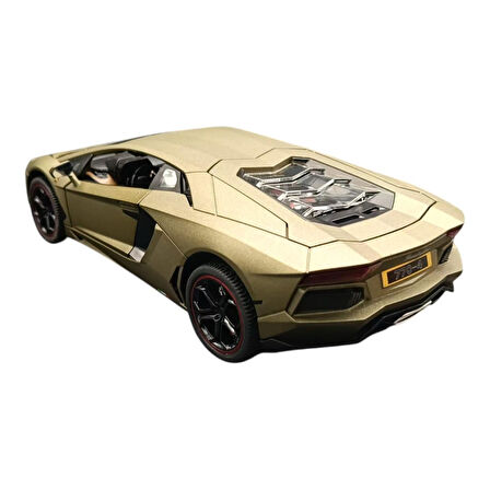 Farbu Metal Model Araba Lamborghini 5515,1:18 Ölçekli Kapılar Bagaj Kaput Açılır Sesli Işıklı Lamborghini