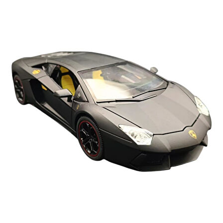 Farbu Metal Model Araba Lamborghini 5515,1:18 Ölçekli Kapılar Bagaj Kaput Açılır Sesli Işıklı Lamborghini