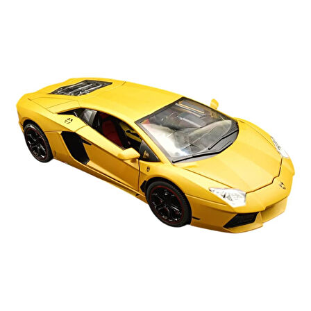 Farbu Metal Model Araba Lamborghini 5515,1:18 Ölçekli Kapılar Bagaj Kaput Açılır Sesli Işıklı Lamborghini