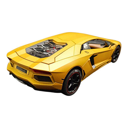 Farbu Metal Model Araba Lamborghini 5515,1:18 Ölçekli Kapılar Bagaj Kaput Açılır Sesli Işıklı Lamborghini