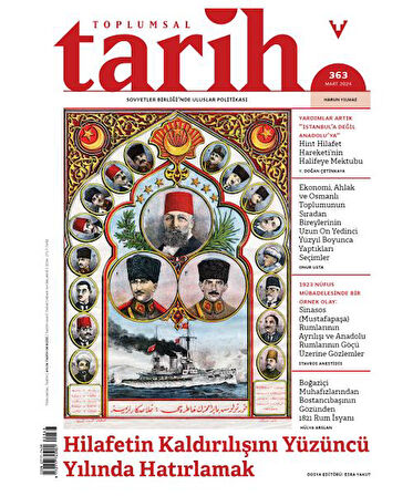 Toplumsal Tarih Dergisi 363 Mart 2024