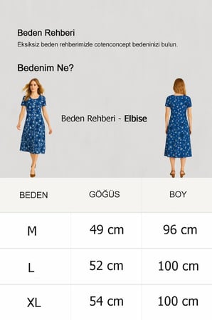 Dökümlü Rahat Kalıp Günlük Penye Kumaş Elbise