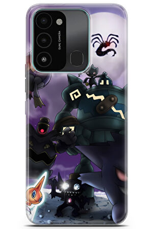 Tecno Spark 8C uyumlu Pokemon 13 Koruma Gengar Pokemon