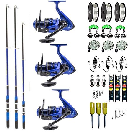 AİLE SETİ REMİXON SPEED  + NEW MODERN TİMES 4000 3'LÜ SET MAVİ