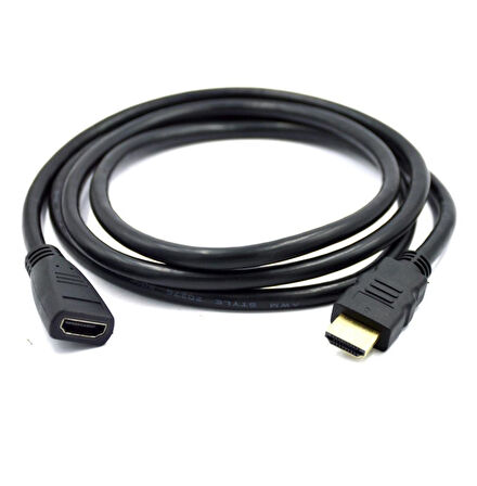electroon 1Metre Dişi-Erkek HDMI Kablo Uzatma Kablosu
