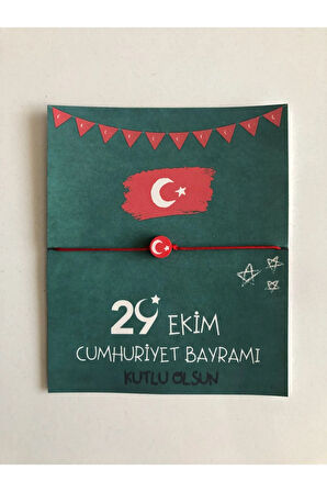 29 Ekim Cumhuriyet Bayramı Bileklik