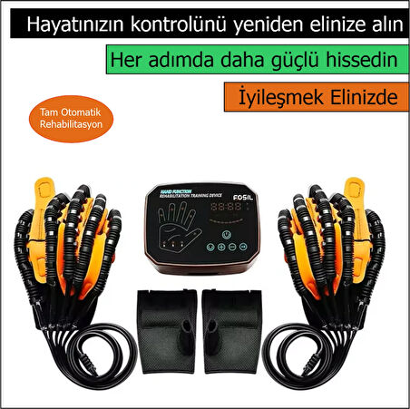 İnme İyileşmesine Yardımcı Robotik El Egzersiz Cihazı (Sol El L Beden)