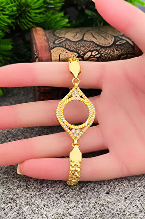 Çeyrek İçin Bileklik Kadın Çeyrek Altın Takılan Bileklik BT001