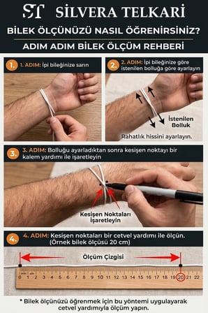 925 Ayar Gümüş Erkek Bileklik 4 mm Figaro Zincir ST423