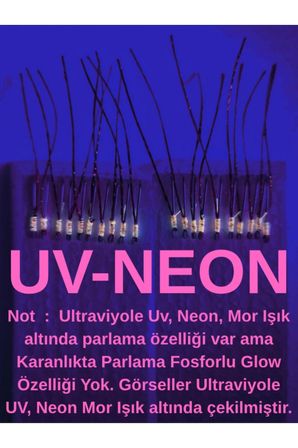 ea genset Çapari İstavrit Çaparisi 30x12 Beden, Uv Neon Kırmızı Sim, 11 No Beyaz İğne, 10 İğneli Çapari, 2li Paket
