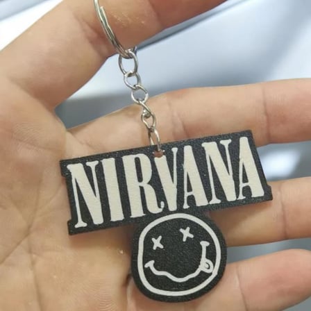 Nirvana Sevimli Figür Karakter Anahtarlık
