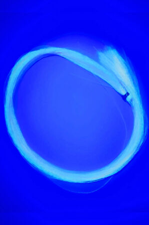 Eagenset Pembe Fosforlu Karanlıkta Parlayan, Glow / Luminous in The Dark, Ultraviyole (UV) Neon Işıkta Parlayan Poşet Çapari Simi Jig Yapım Malzemesi
