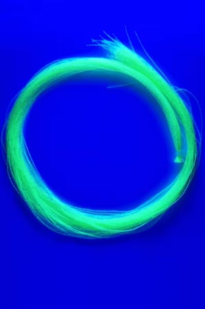 ea genset Beyaz Fosforlu Karanlıkta Parlayan, Glow / Luminous in The Dark, Ultraviyole (UV) Neon Işıkta Parlayan Poşet Çapari Simi Jig Yapım Malzemesi