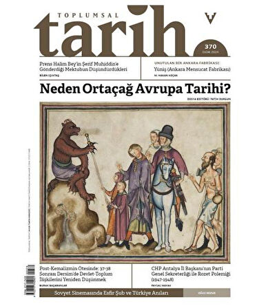 Toplumsal Tarih Dergisi 370 Ekim 2024