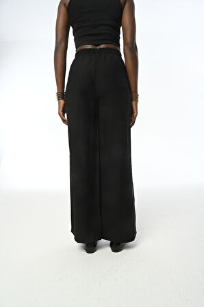 KADIN RAHAT KALIP BOL PAÇA KUMAŞ PANTOLON