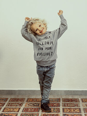 Unisex Çocuk Mavi Kot Pantolon