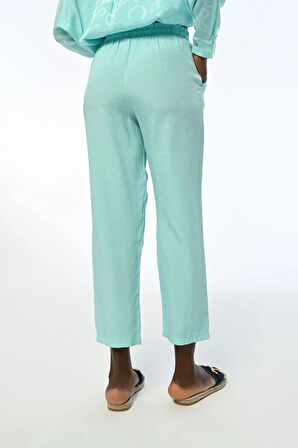 KADIN RAHAT KALIP BELİ LASTİKLİ PANTOLON