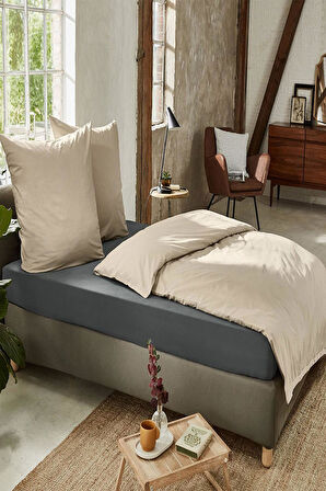 4 Adet Battal Boy Düz Pamuklu Çift Kişilik 200 x 200 cm Lastikli Penye Çarşaf