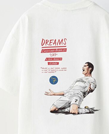 Bring Your Game Yazılı Futbol Tasarım Baskılı Beyaz Çocuk T-shirt