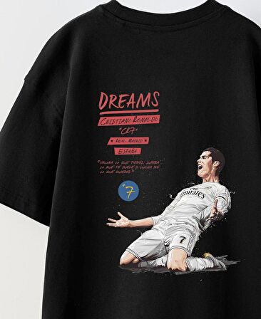 Bring Your Game Yazılı Futbol Tasarım Baskılı Siyah Çocuk T-shirt