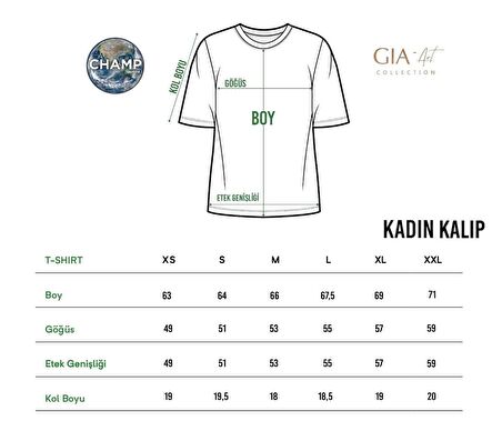 Yoga Yazı Baskılı Siyah Kadın T-shirt