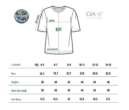 Surf California Yazılı Baskılı Sarı Çocuk T-shirt