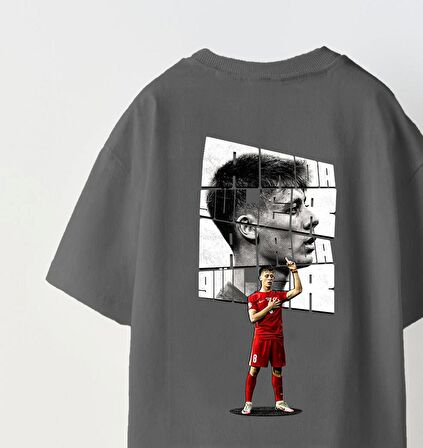 Euro 2024'ün Genç Yıldızları Arda Güler Baskılı Füme Çocuk T-shirt