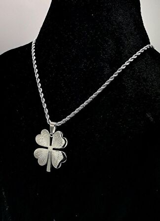 316 L Figürlü Özel Tasarım Lüks Çelik Kolye