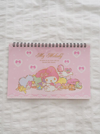 Sanrio Kuromi Melody 10 Sayfa Sticker Defteri 1 ADET