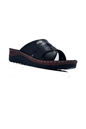 POLERO Siyah Rahat Şık Dışarı Içeri Kadın Terliği