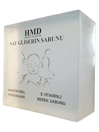 Saf Gliserin Baby Bebek Sabunu x 4 Ad.E Vitaminli Nemlendirici,temizleyici %100 Doğal Bitkisel Şeffaf