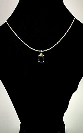 Gold Renk Zincir Figürlü Kararmaz Özel Tasarım Kolye