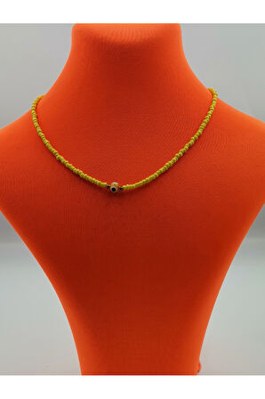 Afkan Boncuk  Figürlü Özel Tasarım Kolye