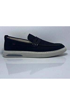 PAGGİ 810 Siyah Nubuk Hakiki Deri Günlük Erkek Ayakkabı