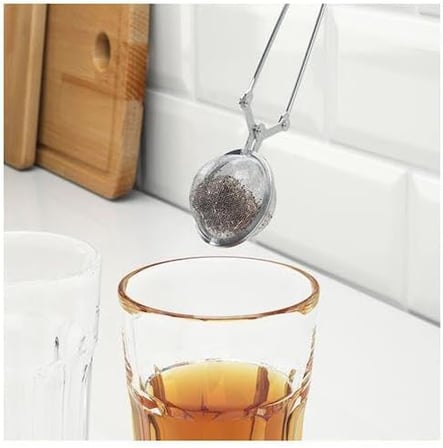 Çay-Bitki Çayı Süzgeci Paslanmaz Çelik, 15 Cm Bardak İçi Süzgeci