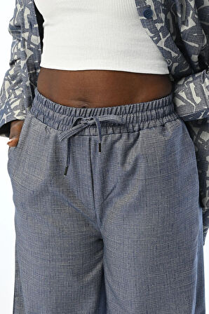 KADIN RAHAT KESİM PALAZZO PANTOLON