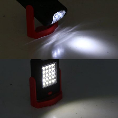 Evimdeyokyok Wt-311 Cob Led Masa Lambası Siyah 23 Led 50 Mt Aydınlatma Mesafesi